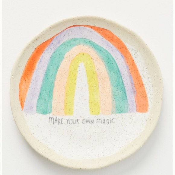 Anthropologie Rainbow Decorative  Plates - Picture 10 of 10